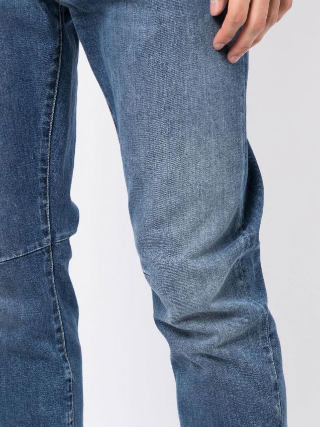 Brunello Cucinelli - Blue distressed jeans