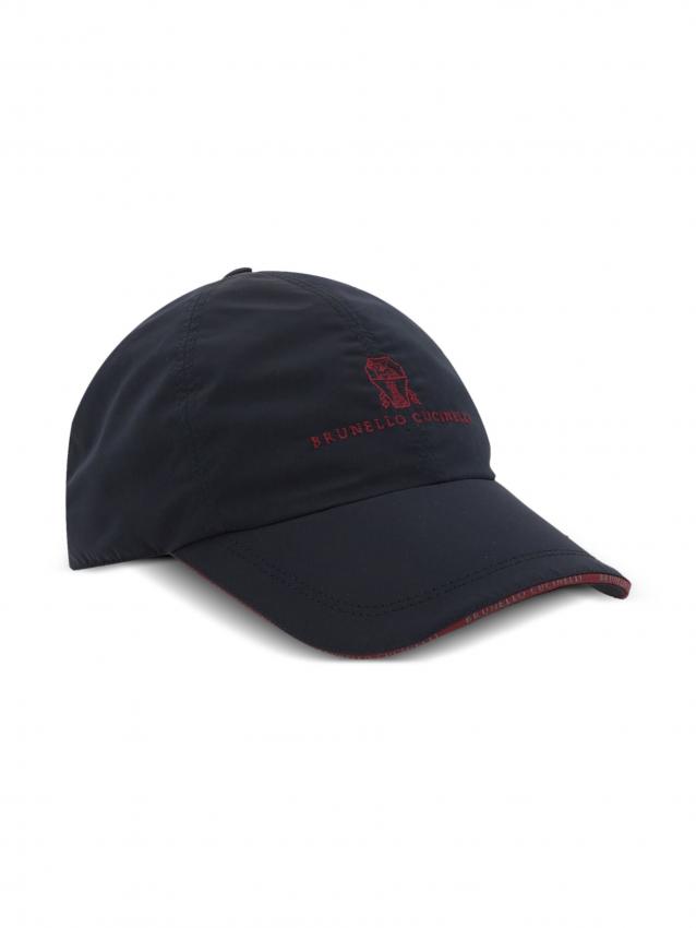 Brunello Cucinelli - logo-embroidered cap