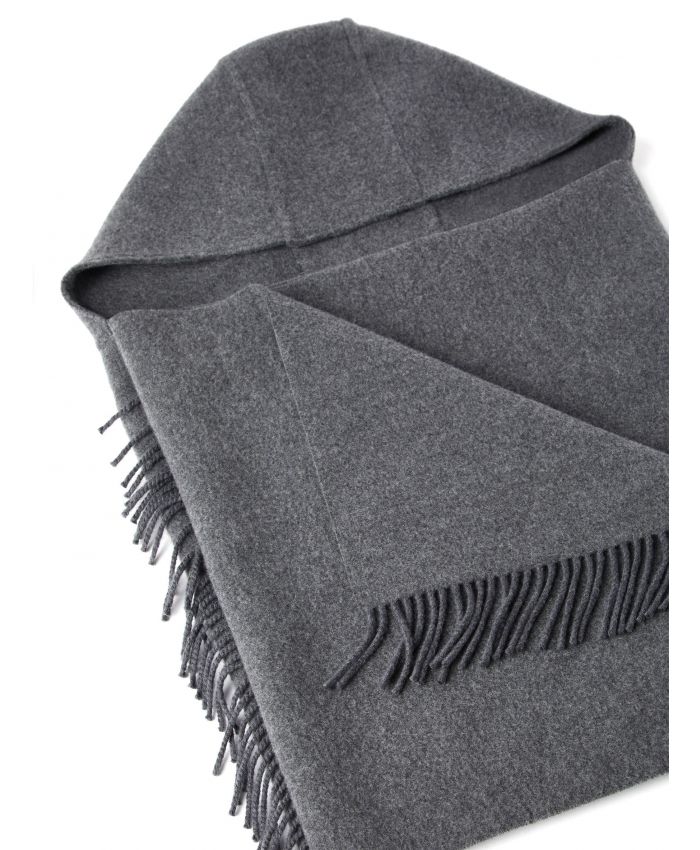 Brunello Cucinelli - fringe-trim knitted cape