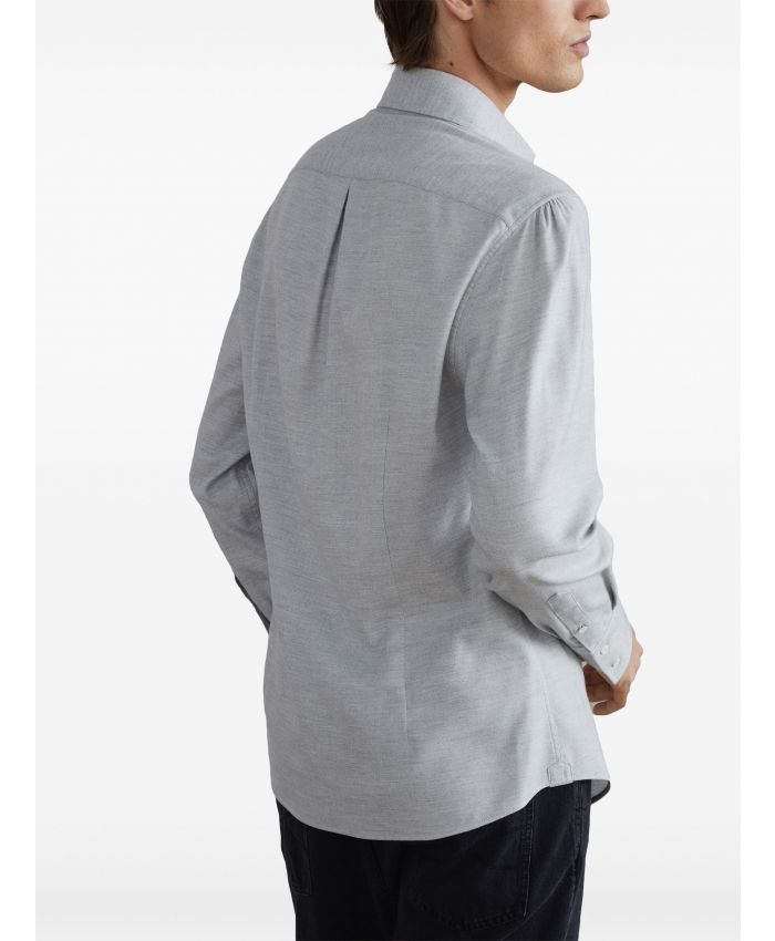 Brunello Cucinelli - plain long-sleeve shirt