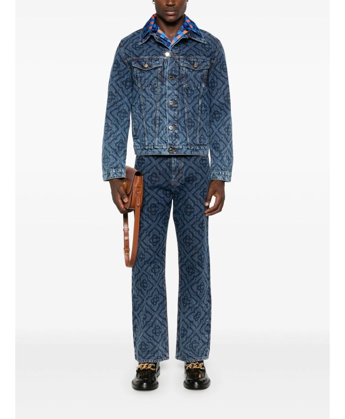 Casablanca - Laser Monogram denim jacket