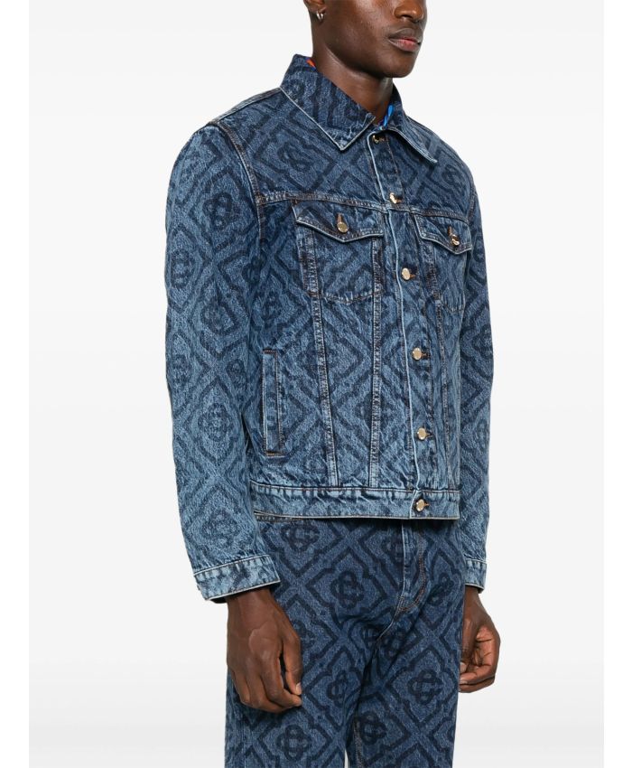 Casablanca - Laser Monogram denim jacket
