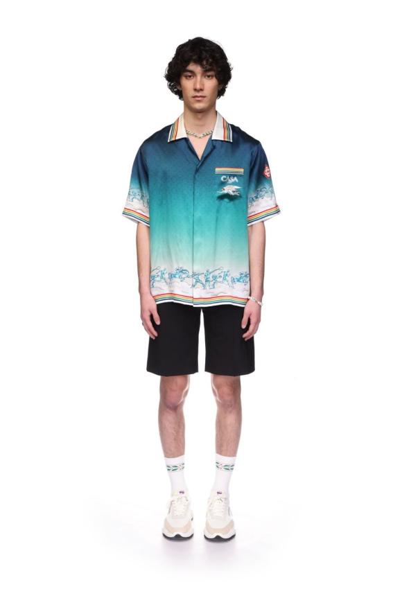 Casablanca - Printed silk shirt