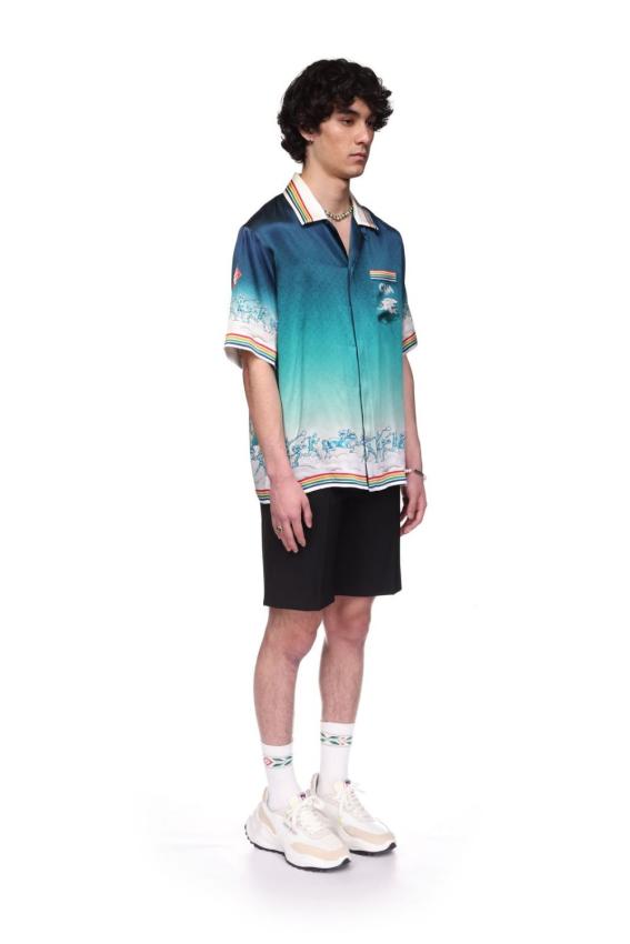 Casablanca - Printed silk shirt
