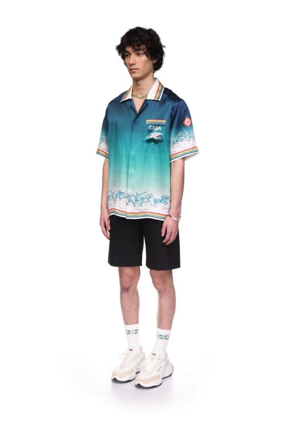 Casablanca - Printed silk shirt