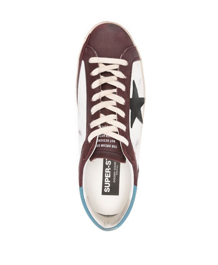 Golden Goose - Super Star Double Quarter leather sneakers