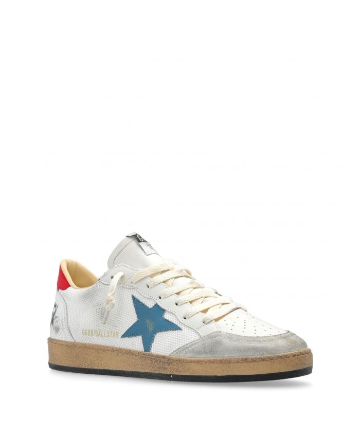 Golden Goose - Ball Star distressed-effect sneakers