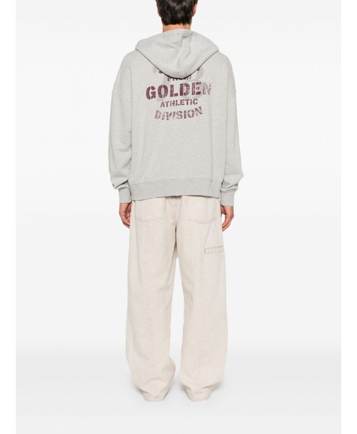 Golden Goose - printed cotton hoodie