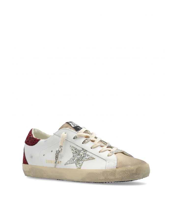 Golden Goose - Super-Star distressed leather sneakers