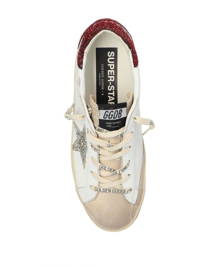 Golden Goose - Super-Star distressed leather sneakers