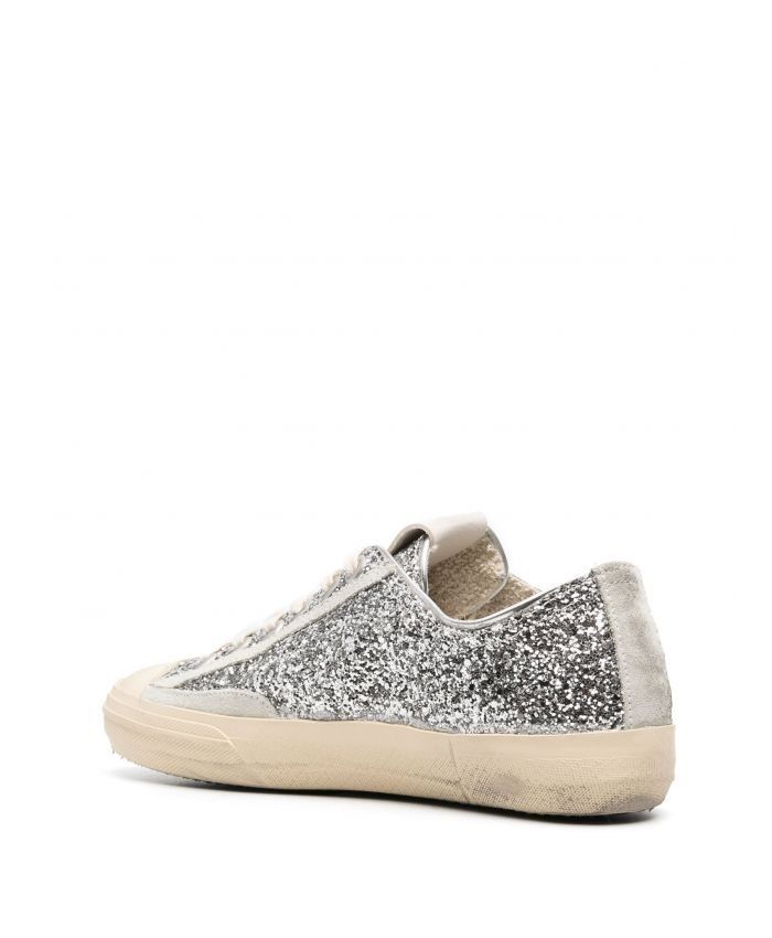 Golden Goose - V-Star glittered sneakers