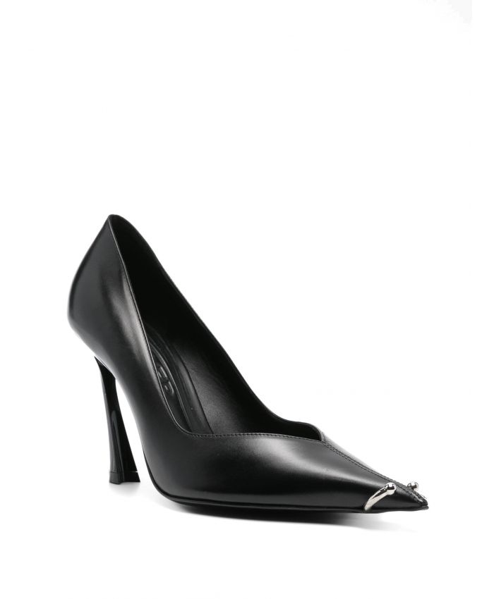 Mugler - 95mm piercing-detail pumps