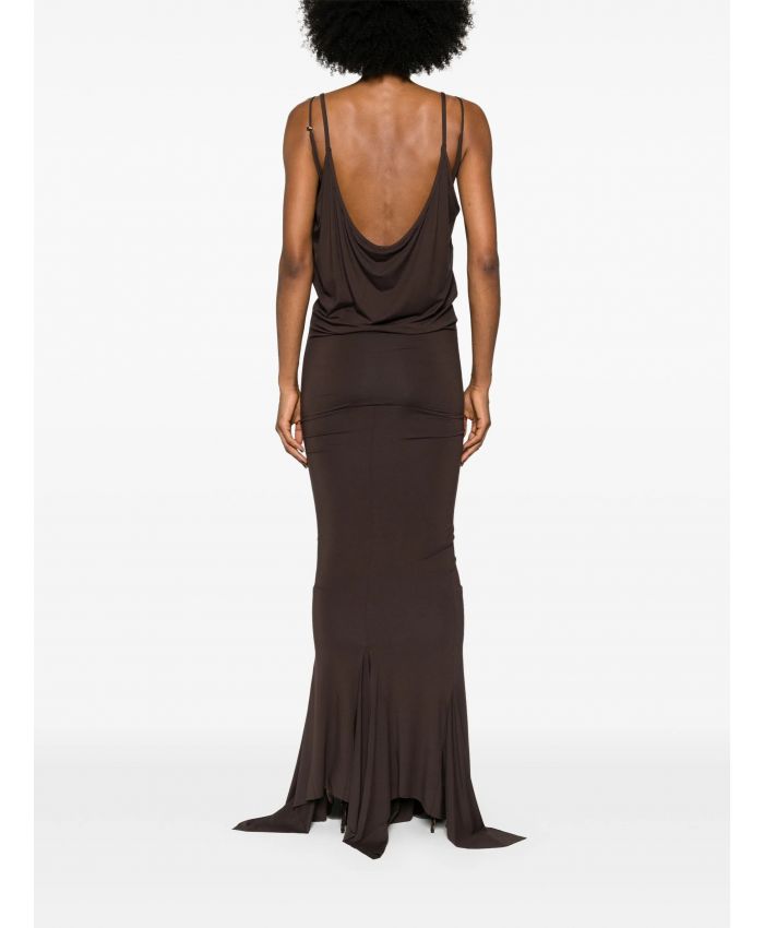 The Attico - layered mermaid-silhouette maxi dress