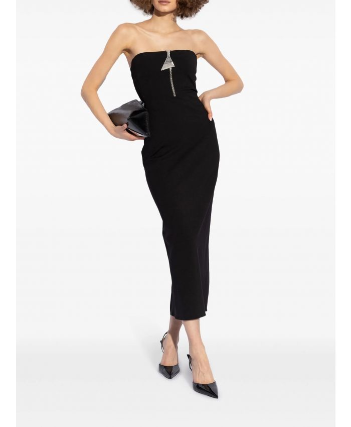 The Attico - strapeless midi dress