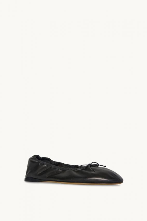 The Row - Awar Ballerina Flat in Leather