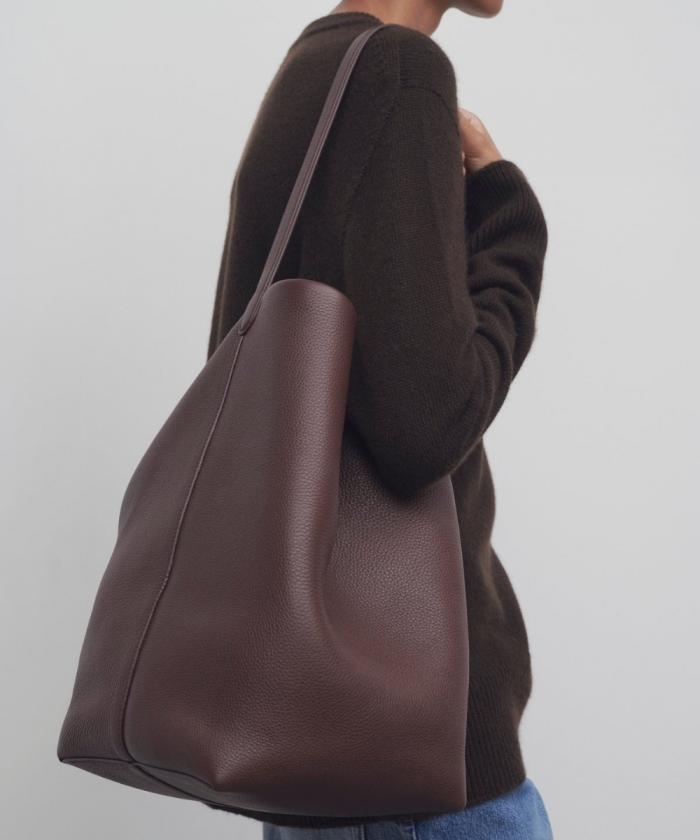 The Row - Large N/S Park Tote Bag in Leather