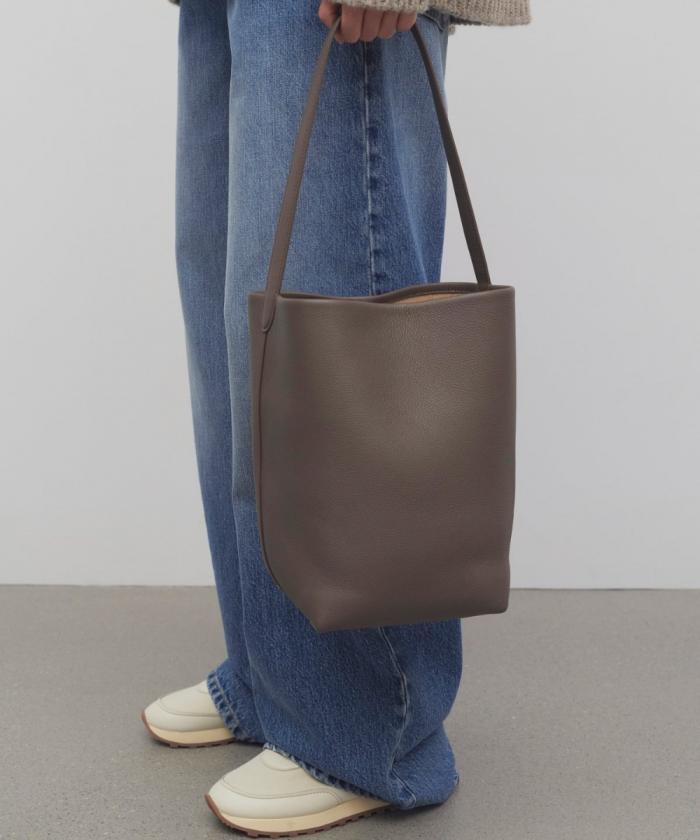 The Row - Medium N/S Park Tote Bag in Leather