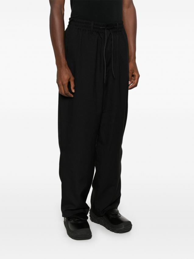 Y-3 - 3-Stripes straight-leg trousers