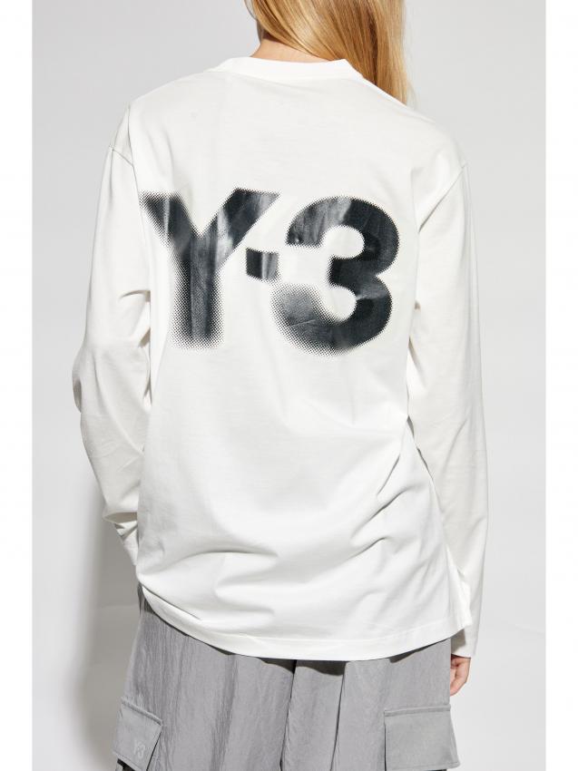 Y-3 - x Adidas logo-print T-shirt