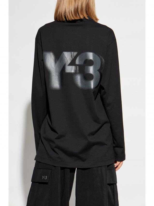 Y-3 - x Adidas logo-print T-shirt