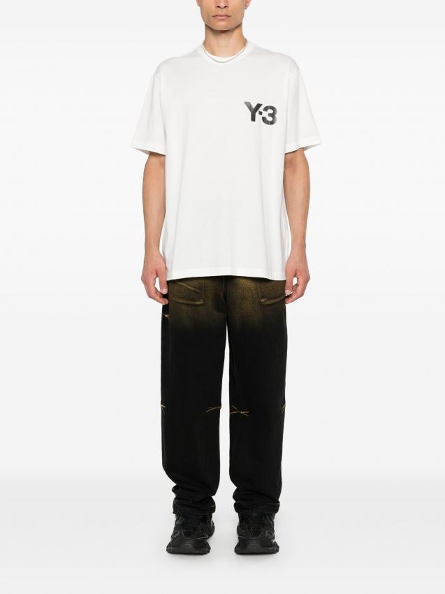 Y-3 - logo-print T-shirt