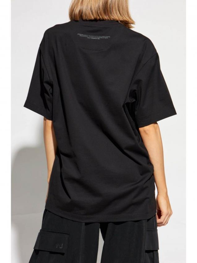 Y-3 - logo-print T-shirt