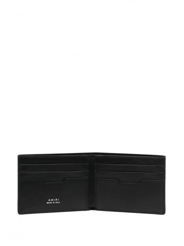 Amiri - logo-print leather wallet