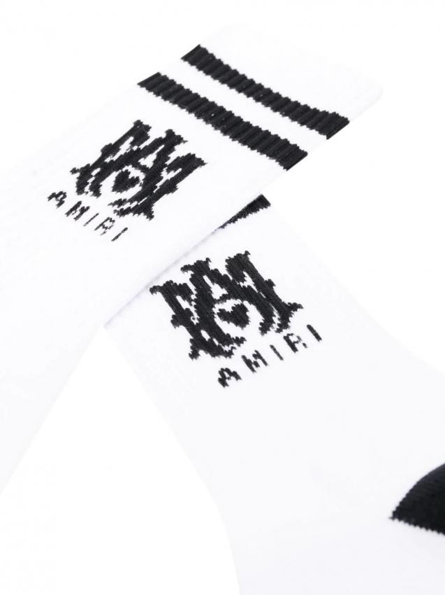 Amiri - monogram-motif socks