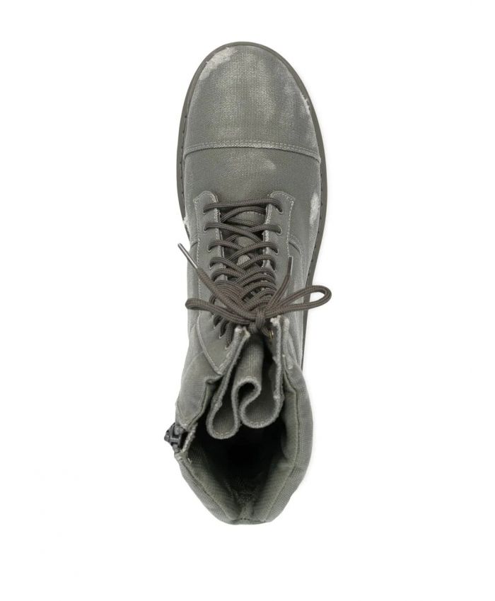 Balenciaga - worn-effect combat boots