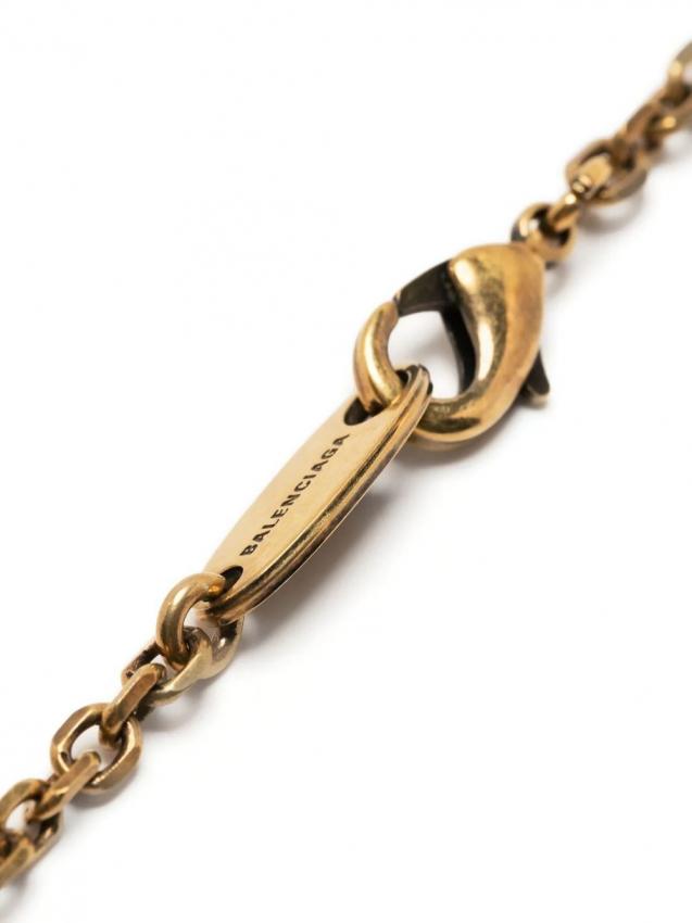 Balenciaga - Hourglass pendant necklace