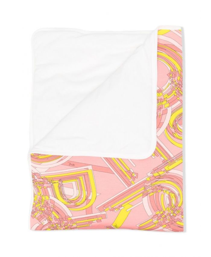 Pucci Kids - patterned knitted blanket