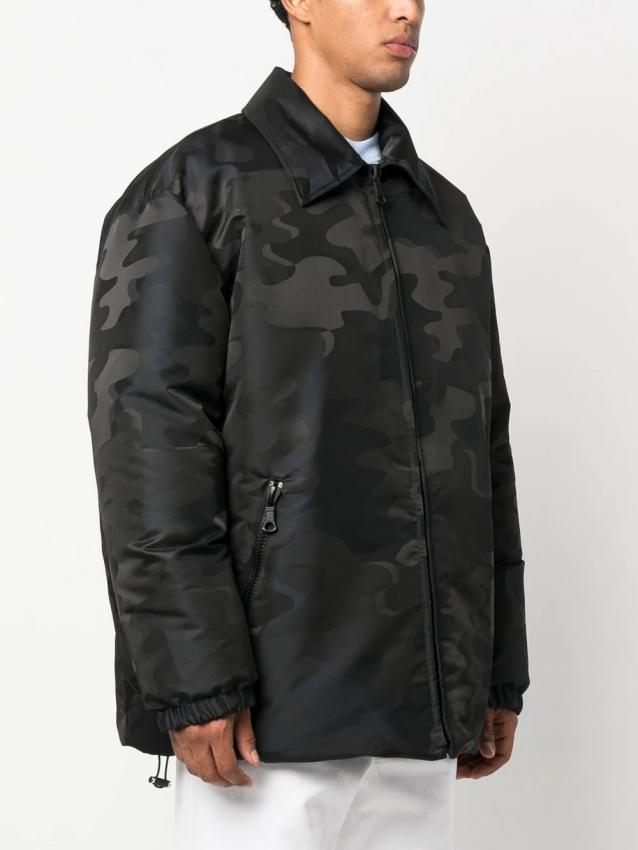 Lanvin - camouflage-print bomber jacket