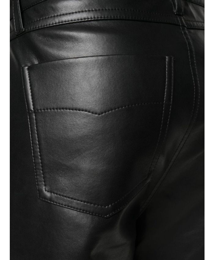 Nanushka - straight-leg leather trousers