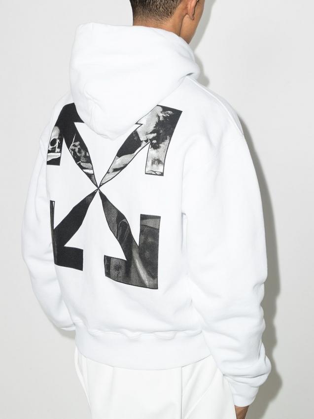 Off-White - Caravaggio Arrow Over hoodie