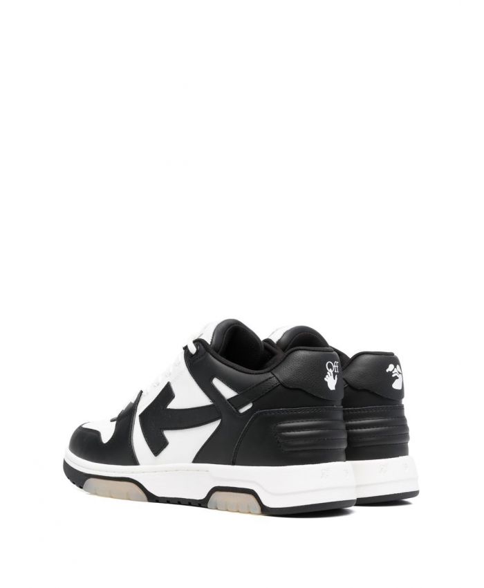Off-White - Out Of Office low-top sneakers black white