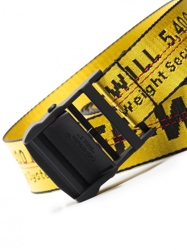 Off-White - Classic Industrial belt yellow