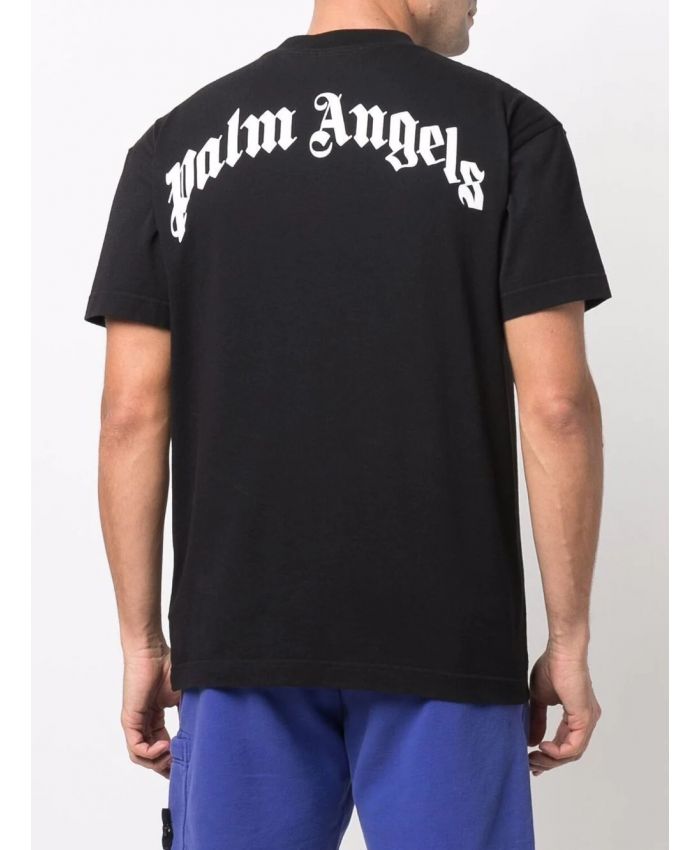 Palm Angels - (pa bear classic tee white brown)