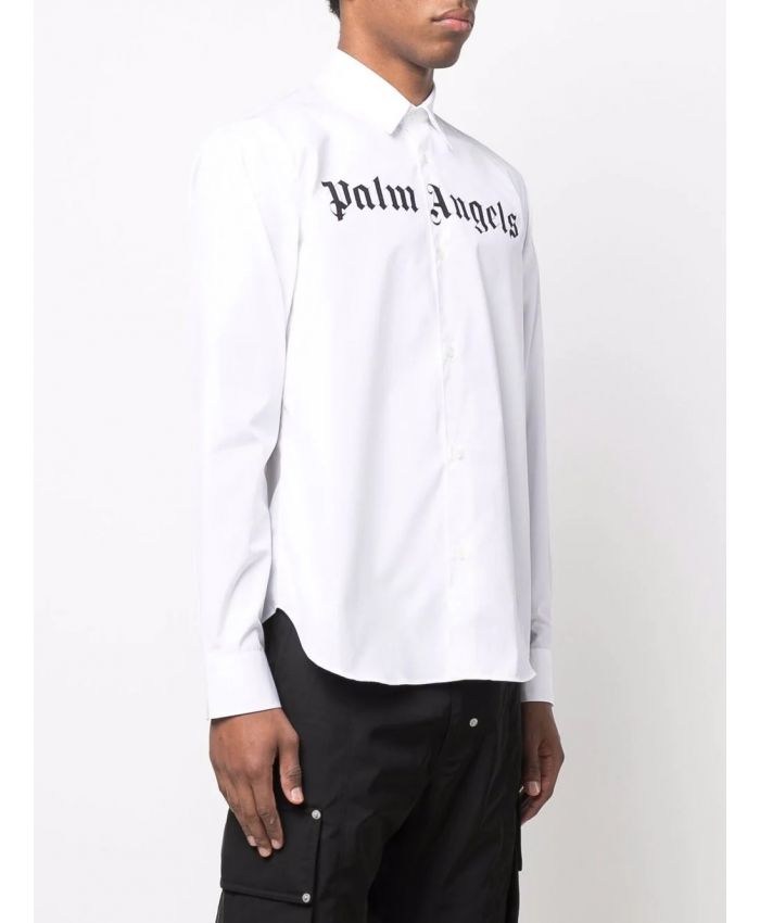 Palm Angels - logo-print shirt