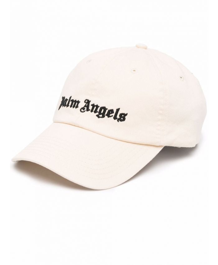 Palm Angels - embroidered logo baseball cap white