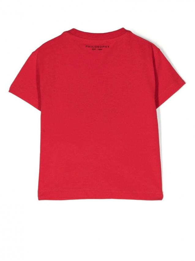 Philosophy Kids - embroidered-logo short-sleeve T-shirt