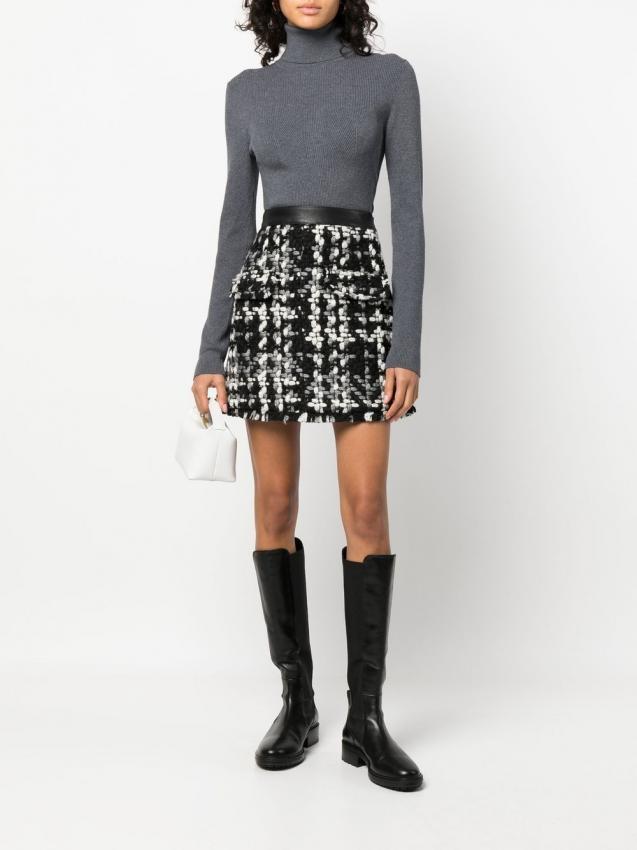 Remain - high-waisted knitted skirt
