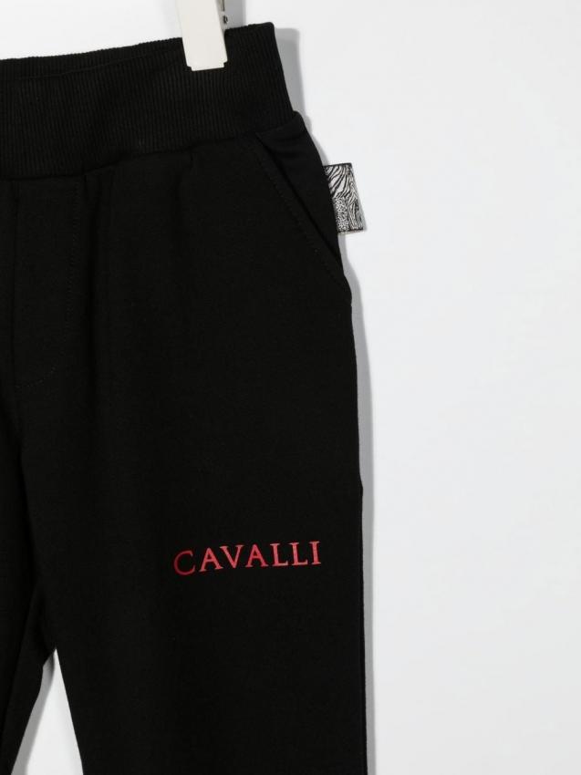 Roberto Cavalli Kids - logo-print track trousers