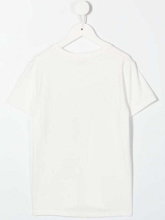 Roberto Cavalli Kids - bird-print stretch-cotton T-shirt