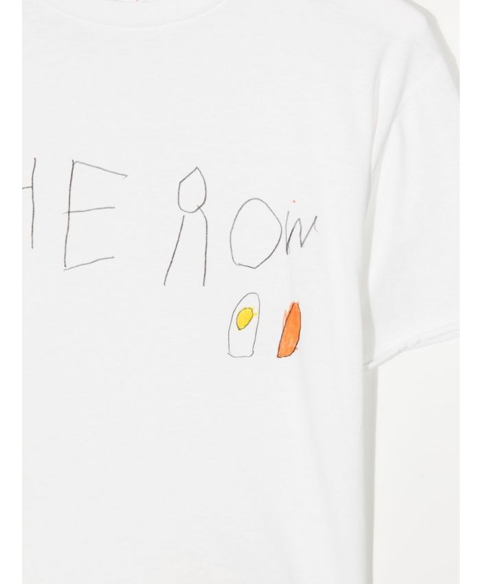 The Row Kids - illustration logo-print T-shirt egg