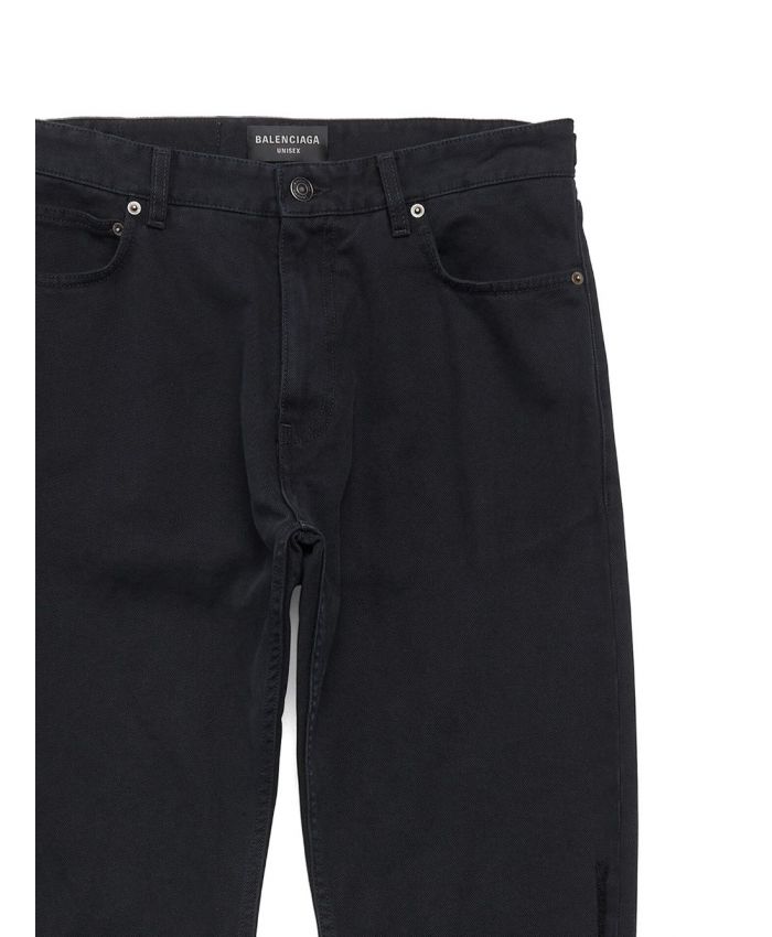 Balenciaga - buckle loose fit jeans