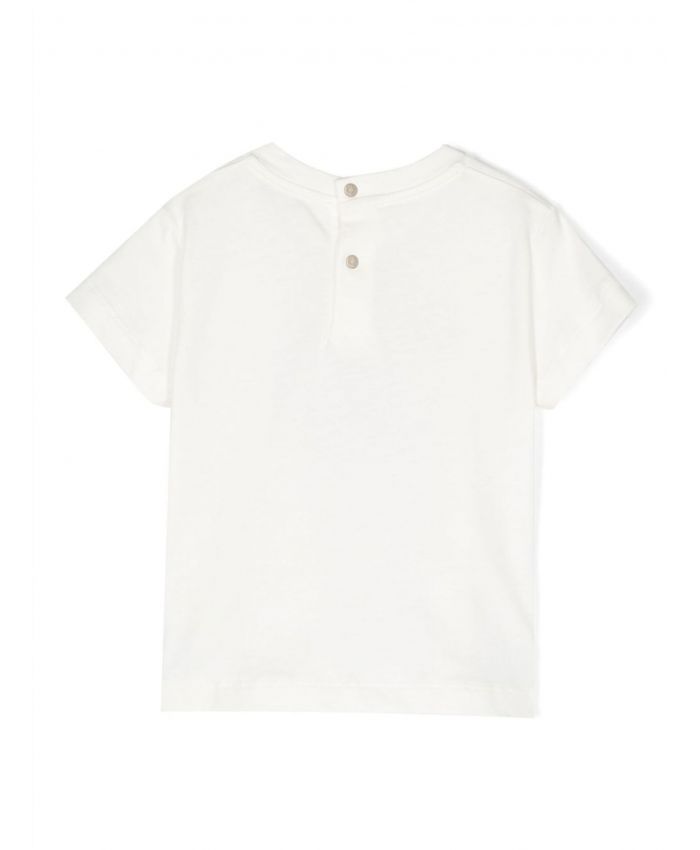 Roberto Cavalli Kids - monogram-print cotton T-shirt
