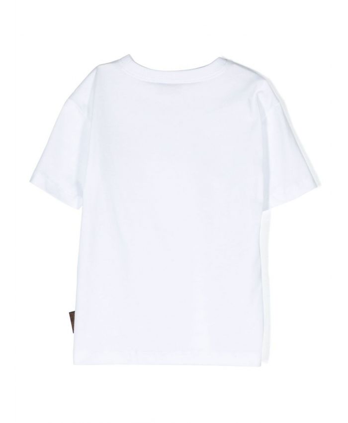 Roberto Cavalli Kids - crewneck cotton T-shirt