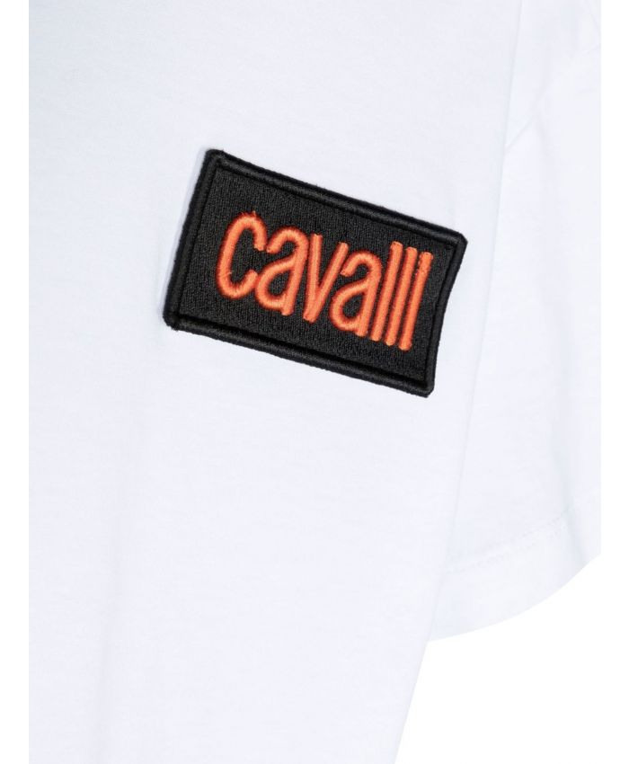 Roberto Cavalli Kids - crewneck cotton T-shirt