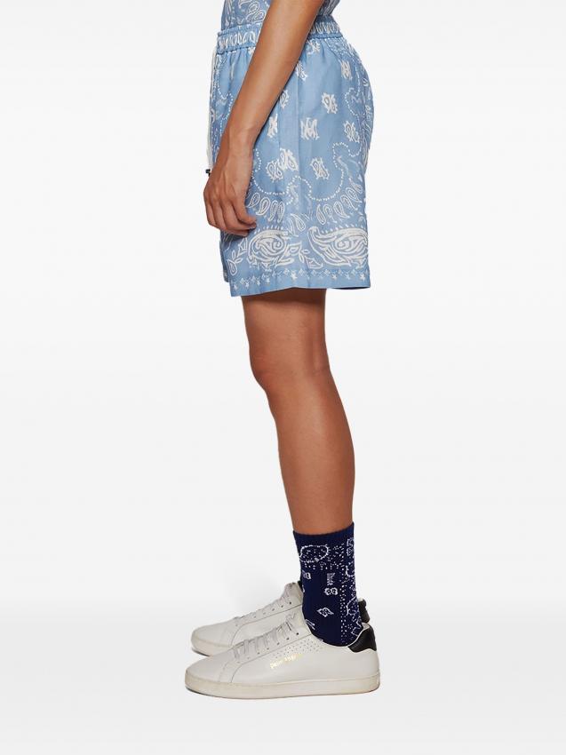 Amiri - bandana watercolor shorts