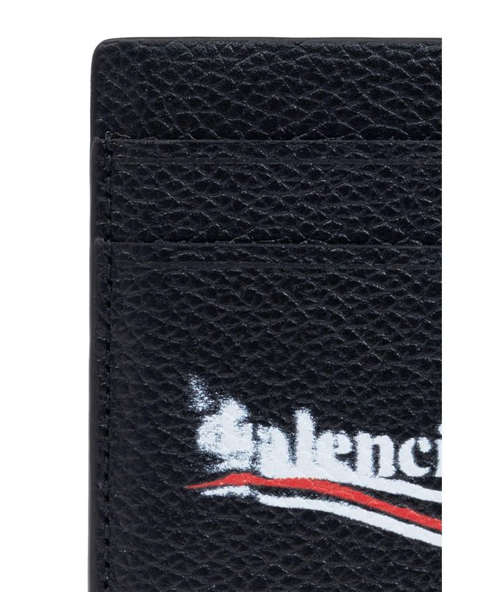 Balenciaga - logo-print cardholder